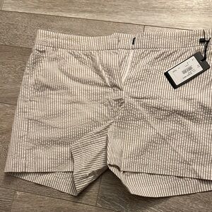A/X Armani Exchange Striped Tan Shorts